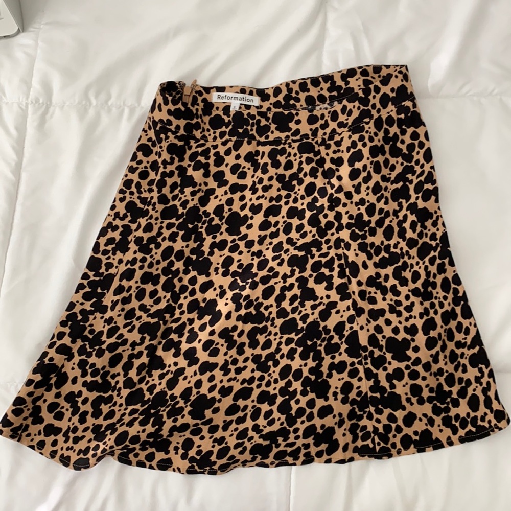 Reformation Flounce Skirt